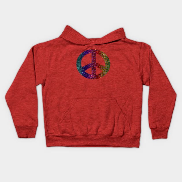 Peace, Baby! Kids Hoodie by BullShirtCo